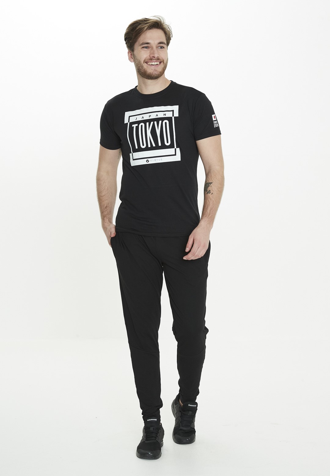 EV201302 VIRTUS TOKYO M TEE - Męska Koszulka