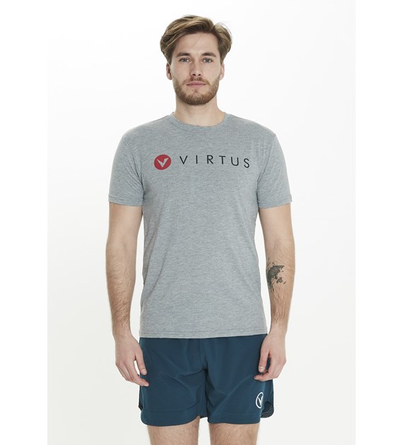 EV191346 VIRTUS EDWARD M LOGO TEE - Męska Koszulka