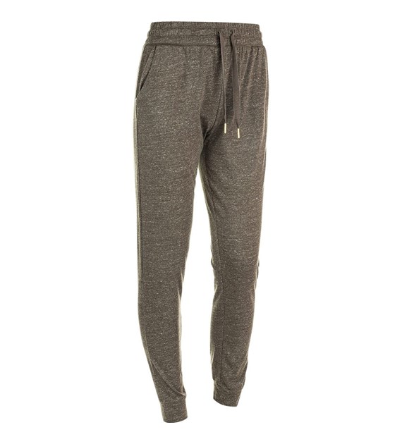 EA193305/1071 BLACK INK ATHLECIA BLOTO W MELANGE SWEAT PANTS - Damskie Spodnie Dresowe