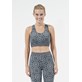 EA203446/2220 PRINT ATHLECIA FELIX W SPORTS BRA - Damski Biustonosz Sportowy