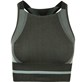 EA203346/1071 BLACK INK ATHLECIA SEMARINE W SPORTS BRA - Damski Biustonosz Sportowy