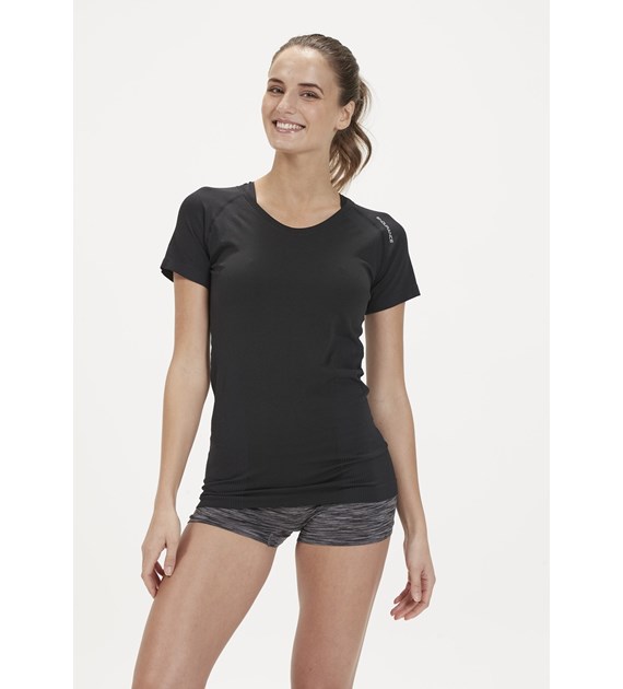 E203272/1011 ENDURANCE HALEN W SEAMLESS S/S TEE - Damska Koszulka Bezszwowa