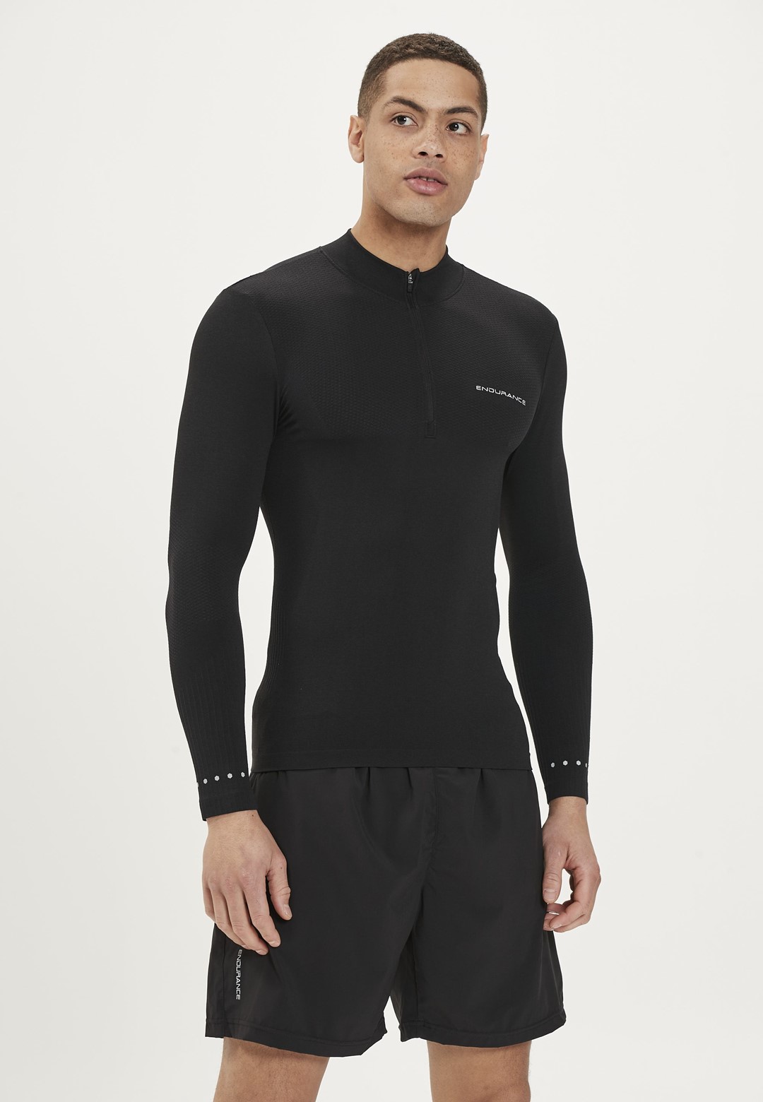 E203295/1011 ENDURANCE JARO M SEAMLESS MIDLAYER - Męska Bluza Bezszwowa