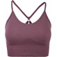 EA203440/4160 GREY INV ATHLECIA FOAN W SEAMLESS BRA - Damski Bezszwowy Biustonosz Sportowy