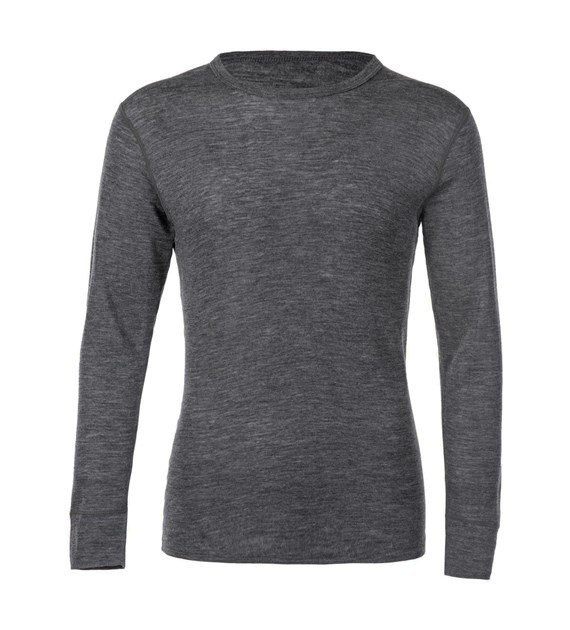 W203191/1001 WHISTLER CORNELLO M MERINO WOOL L/S TEE - Męska Koszulka Merino