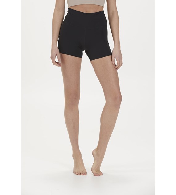 EA201485/1001 BLACK ATHLECIA ALMY W 4-INCH SHORT TIGHTS - Spodenki