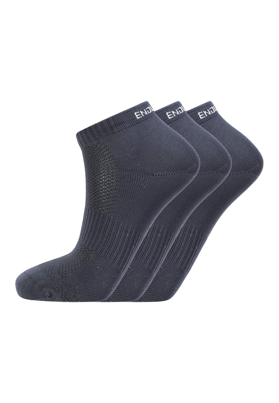 E203935/1001 ENDURANCE DARTMY LOW CUT TACTEL PERFORMANCE SOCKS 3-PACK - 3-Pak Skarpety