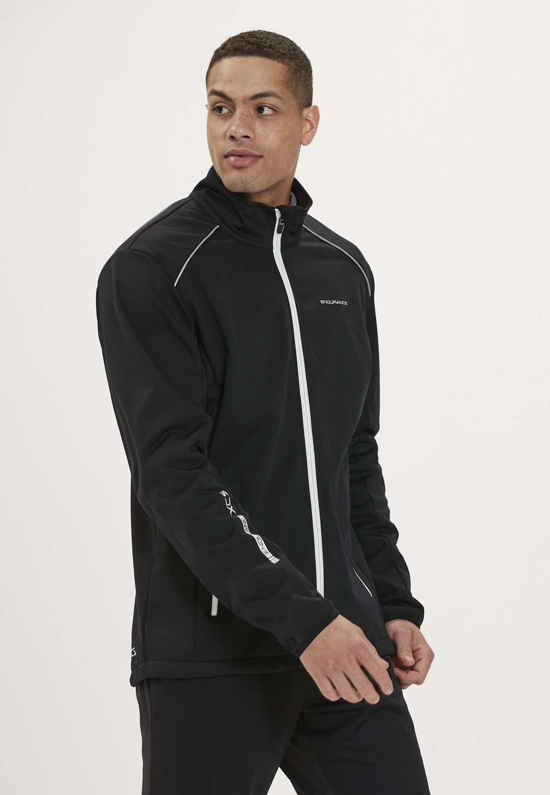 E183451/1001 ENDURANCE NAVAL M XCS SOFTSHELL JACKET - Męska Kurtka XCS