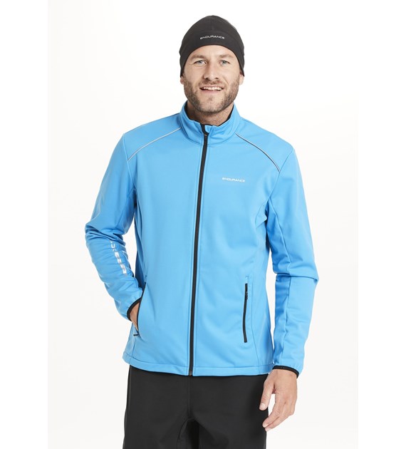 E183451/2062 ENDURANCE NAVAL M XCS SOFTSHELL JACKET - Męska Kurtka XCS