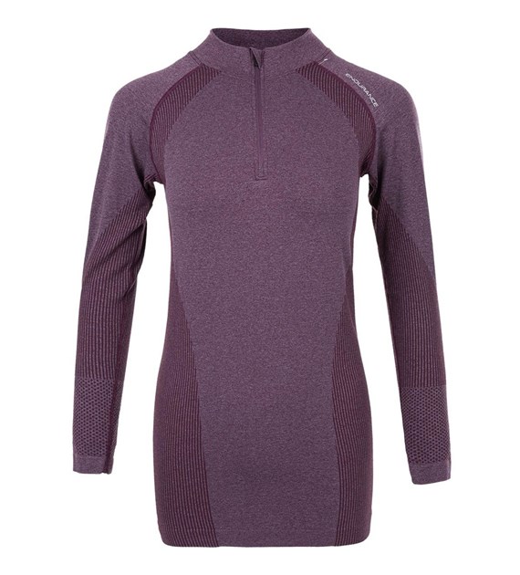 E203271/4150 ENDURANCE HALEN W SEAMLESS MIDLAYER - Damska Bluza Bezszwowa