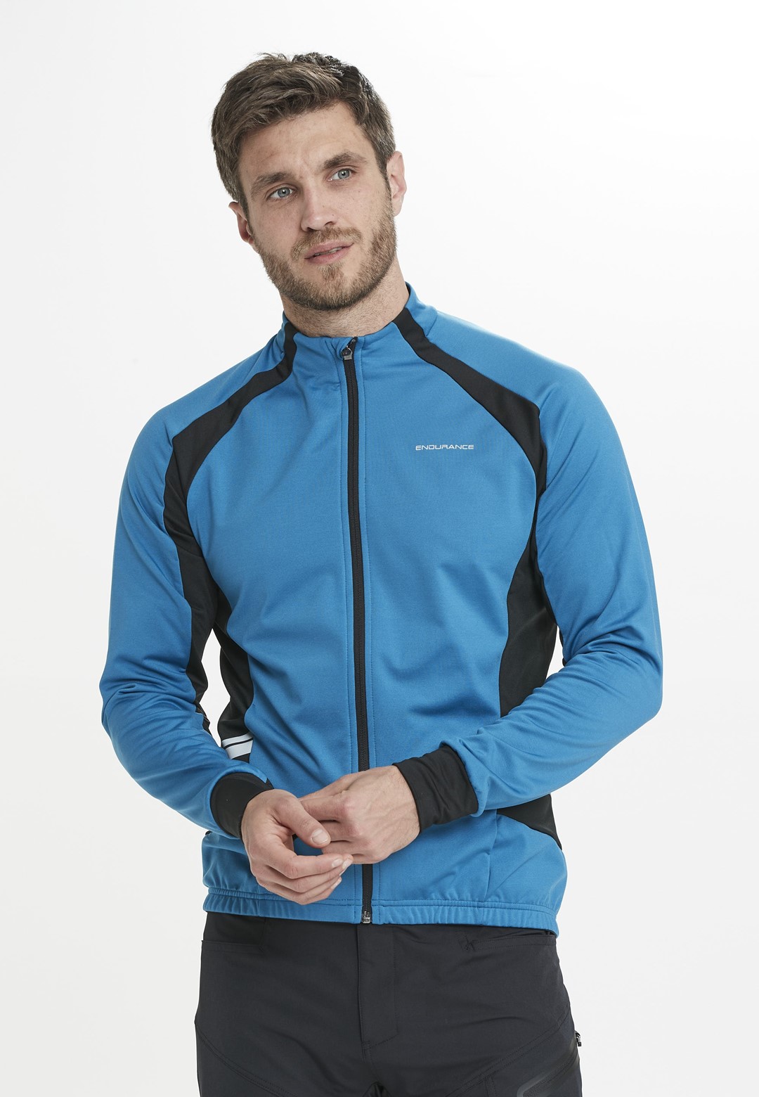 E211425/2145 ENDURANCE VERNER M CYCLING L/S JACKET - Męska Kurtka Rowerowa