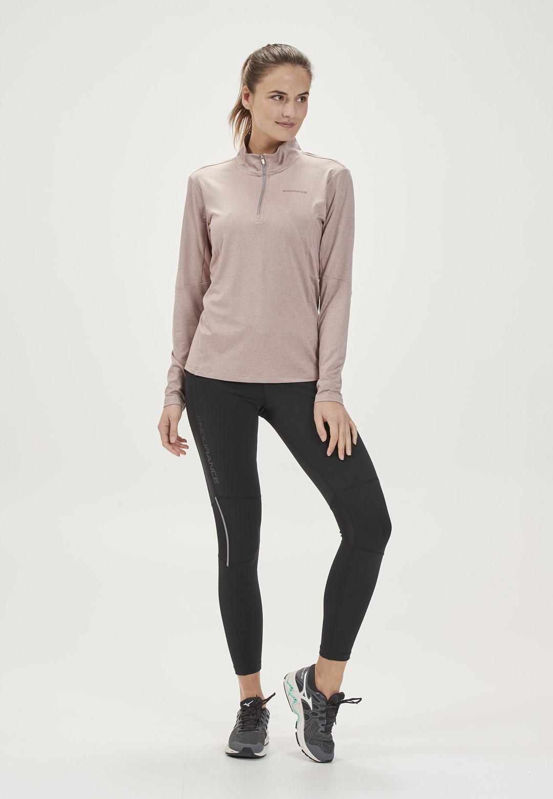 E211917/1082 ENDURANCE JOCEE W MIDLAYER - Damska Bluza