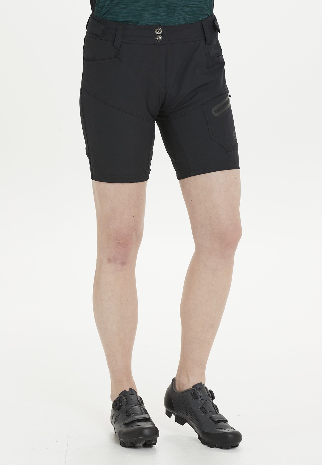 E211331/1001 ENDURANCE JAMILLA W 2w1 CYCLING SHORTS - Damskie Spodenki Rowerowe