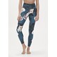 EA211407/PRINT 2490 ATHLECIA FRANCE W PRINTED TIGHTS - Damskie Spodnie Sportowe