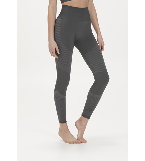 EA203347/1085 CHIC GRAY ATHLECIA SEMARINE W SEAMLESS TIGHTS - Damskie Spodnie