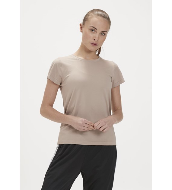 EA203447/4183 ROSE POWDER ATHLECIA JULEE W LOOSE FIT SEAMLESS TEE - Damska Koszulka