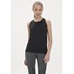 EA211399/1001 BLACK ATHLECIA JULEE W LOOSE FIT SEAMLESS TOP - Damska Koszulka