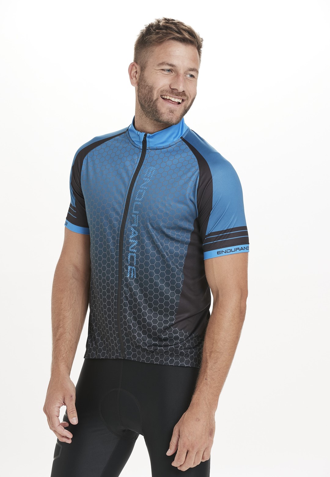 E211324/2145 ENDURANCE VEROVE M CYCLING S/S SHIRT - Męska Koszulka Rowerowa