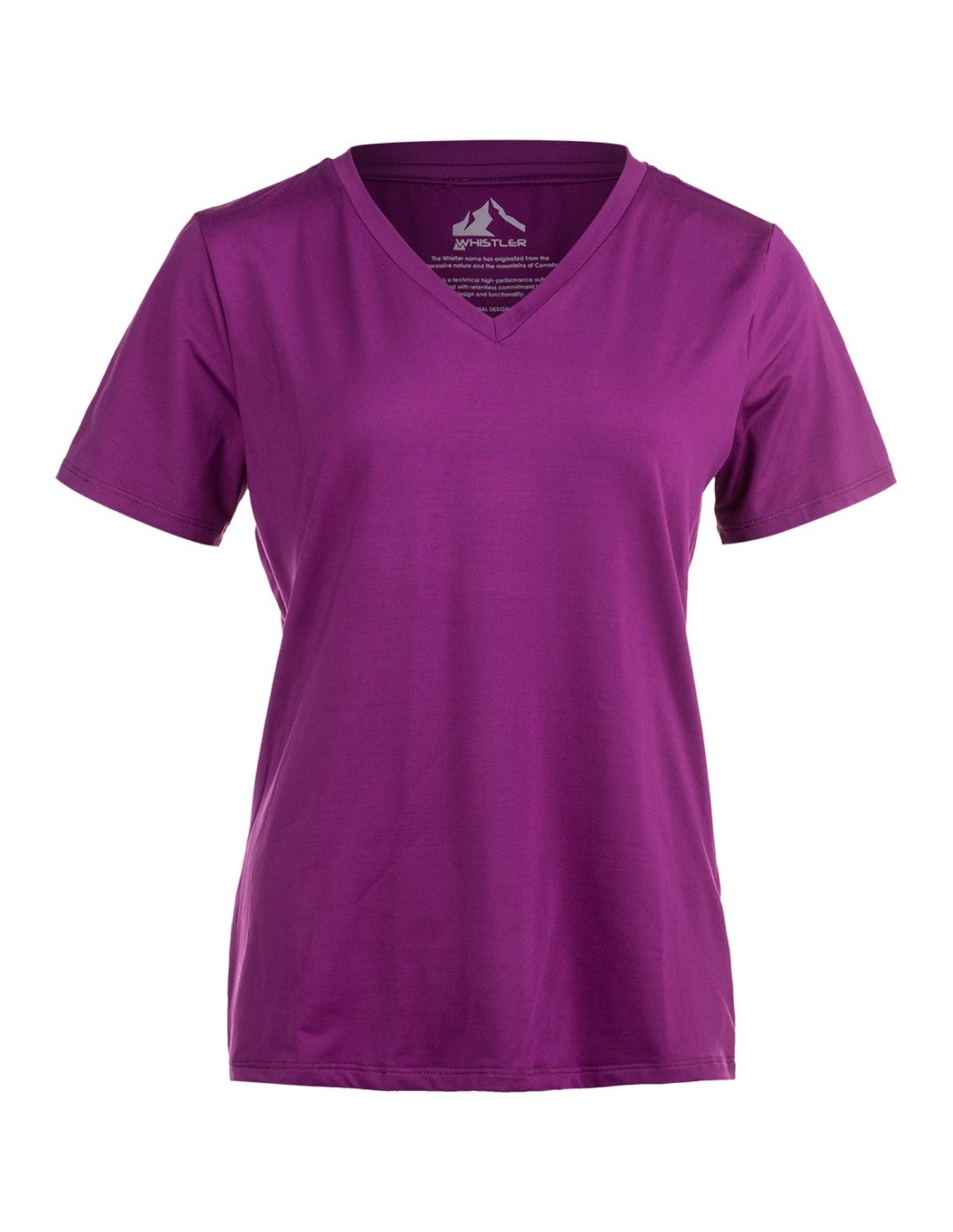 W211196/4044 WHISTLER LILIAN W V-NECK T-SHIRT - Damska Koszulka