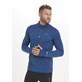 E183447/2158 ENDURANCE TUNE M MELANGE MIDLAYER - Męska Bluza na Krótki Zamek