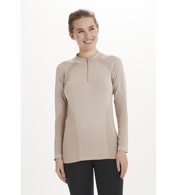 E203271/5089 ENDURANCE HALEN W SEAMLESS MIDLAYER - Damska Bluza Bezszwowa