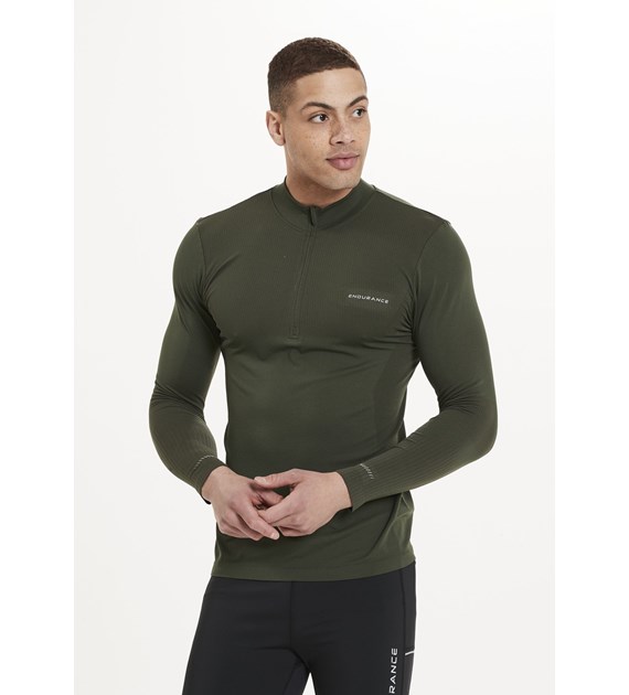 E203295/3069 ENDURANCE JARO M SEAMLESS MIDLAYER - Męska Bluza Bezszwowa