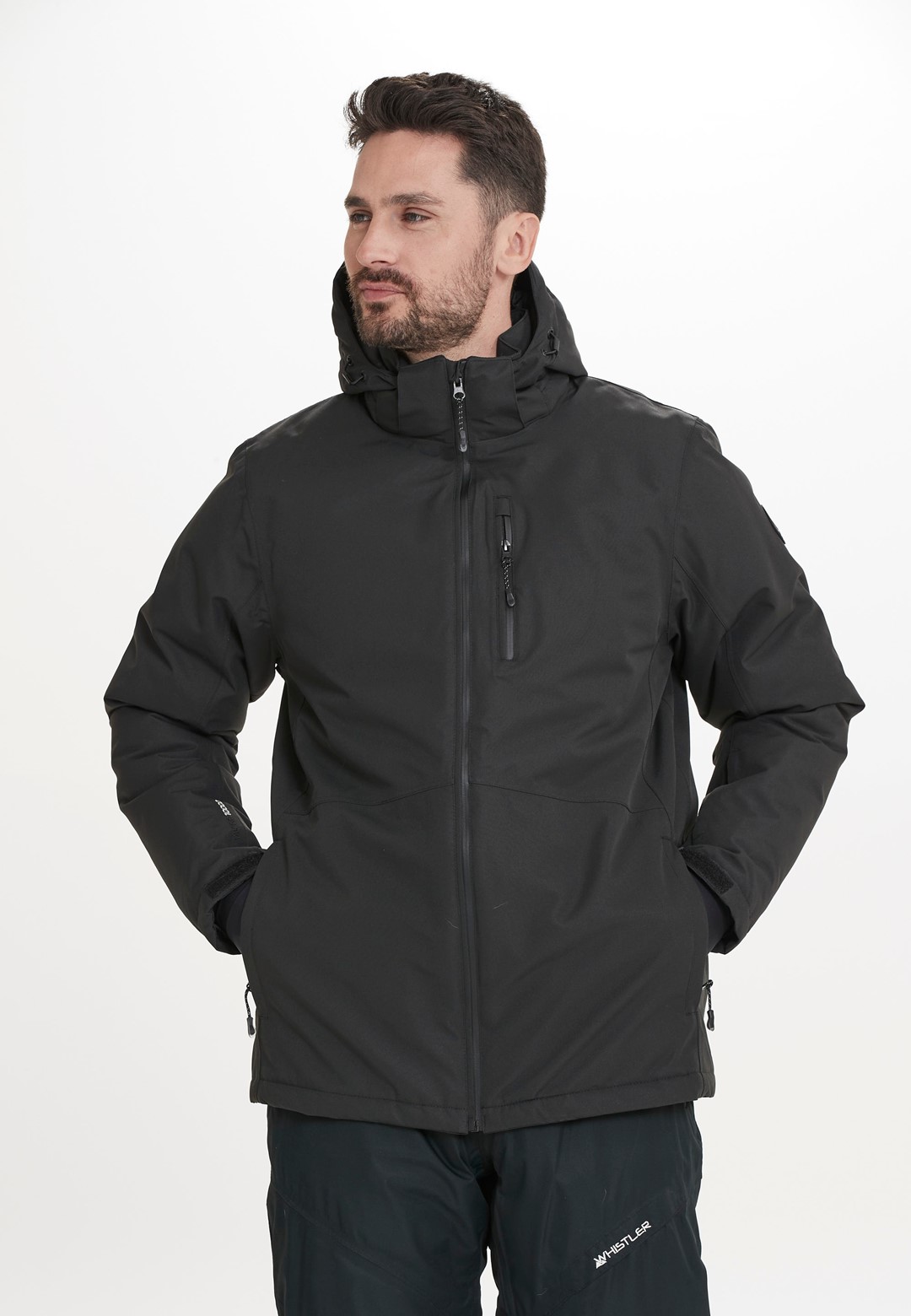 W213100/1001 WHISTLER KANTO M SKI JACKET - Męska Kurtka Narciarska