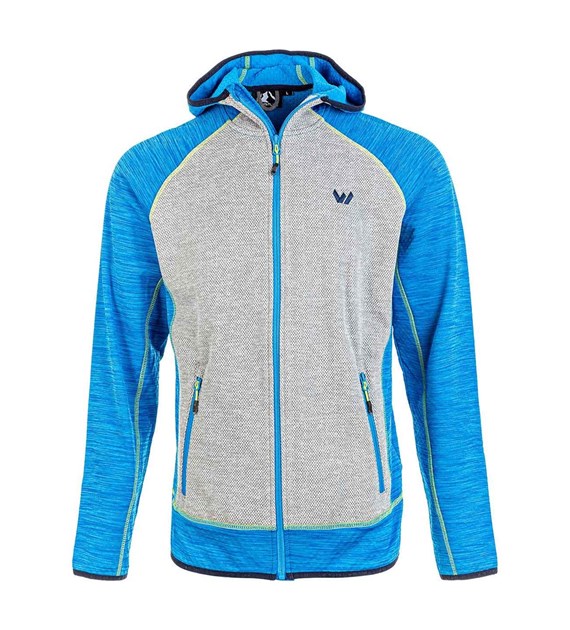 W213162/2007 WHISTLER RAUL M FLEECE JACKET - Męska Bluza Polar