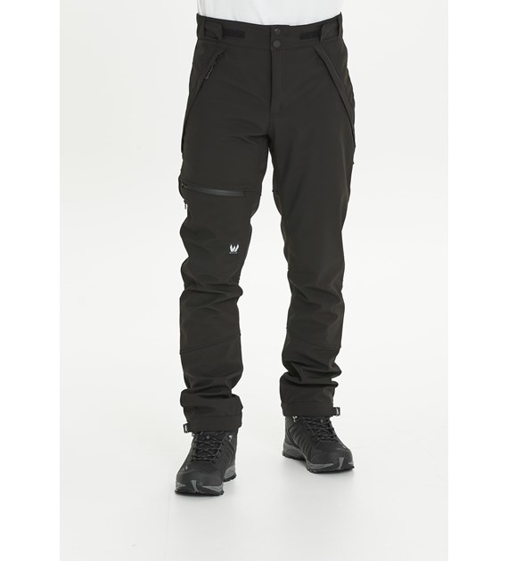 W213159/1001 WHISTLER FINNEGAN M SOFTSHELL PANTS W-PRO 8000 - Męskie Spodnie Softshell