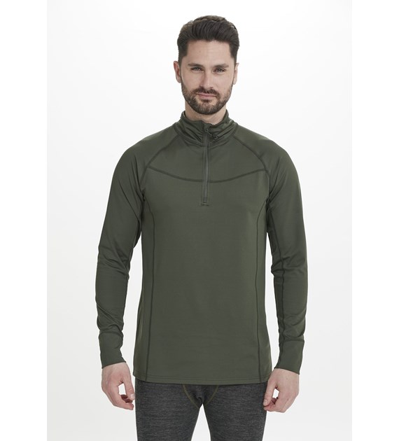 W203230/3006 WHISTLER BAGGIO M SKI PULLI - Męska Bluza Krótki Zamek