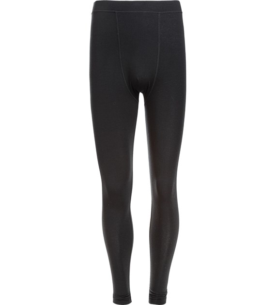 W213183/1001 WHISTLER BOSCO M WOOL BASELAYER TIGHTS - Męskie Spodnie Bielizna