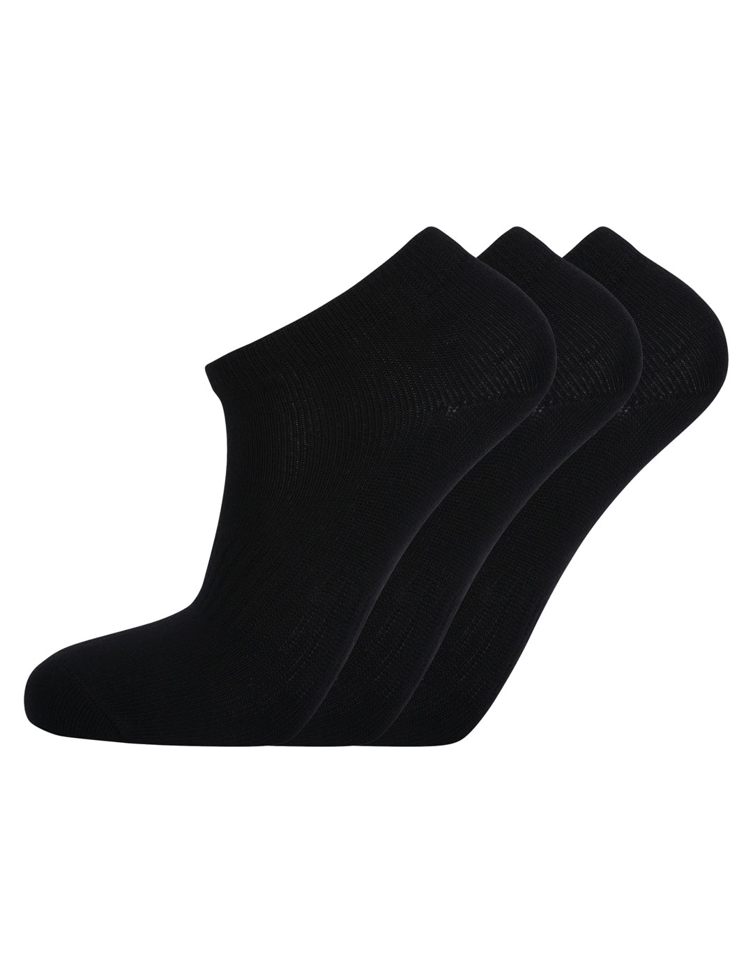 EA221479/1001 BLACK ATHLECIA DAILY SUSTAINABLE LOW CUT SOCK 3-PACK - Skarpety