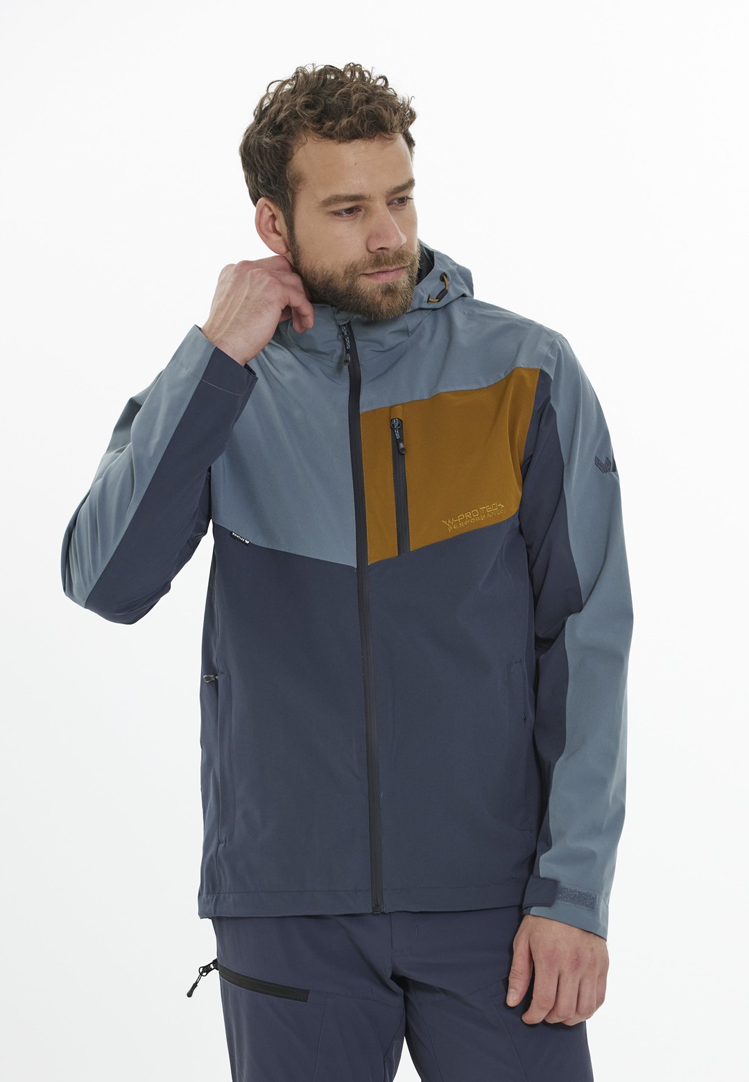 W221090/1009 WHISTLER GLOBE M STRETCH JACKET W-PRO 15000 - Męska Kurtka Trekkingowa