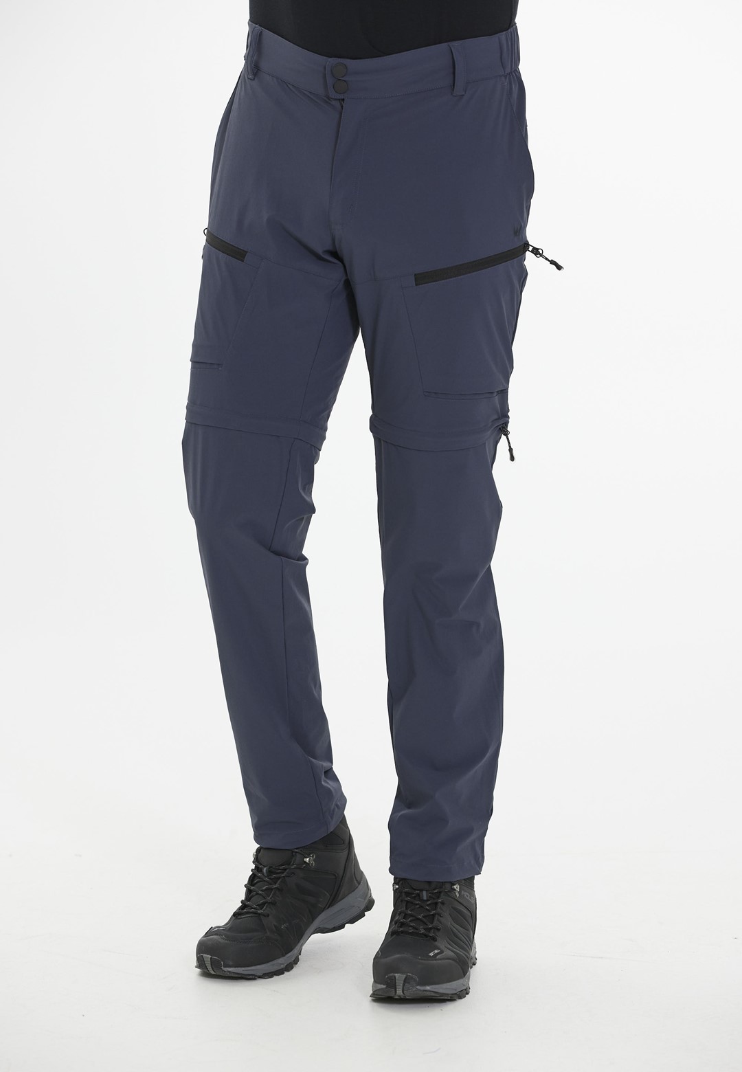 W221107/1009 WHISTLER BISBEE M OUTDOOR ZIP OFF PANT - Męskie Spodnie Trekkingowe