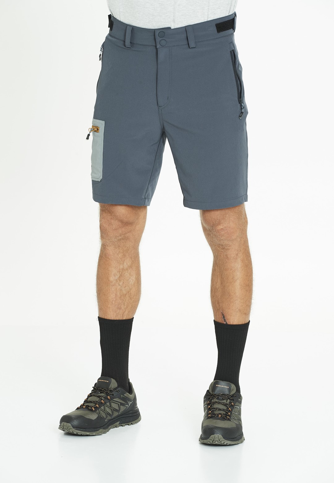 W221092/1009 WHISTLER GLOBE M OUTDOOR STRETCH SHORTS - Męskie Spodenki Trekkingowe