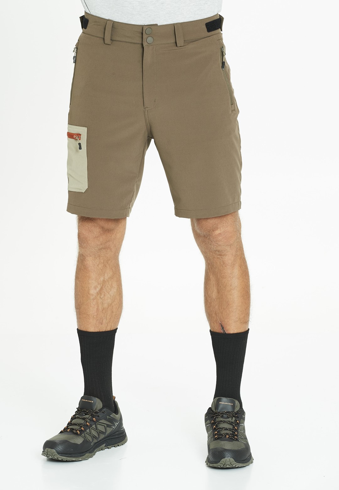 W221092/5056 WHISTLER GLOBE M OUTDOOR STRETCH SHORTS - Męskie Spodenki Trekkingowe