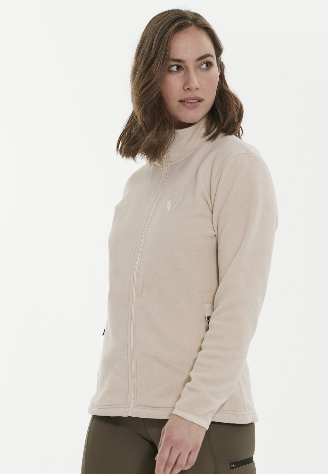 W211201/1106 WHISTLER COCOON W FLEECE JACKET - Damska Bluza Polar