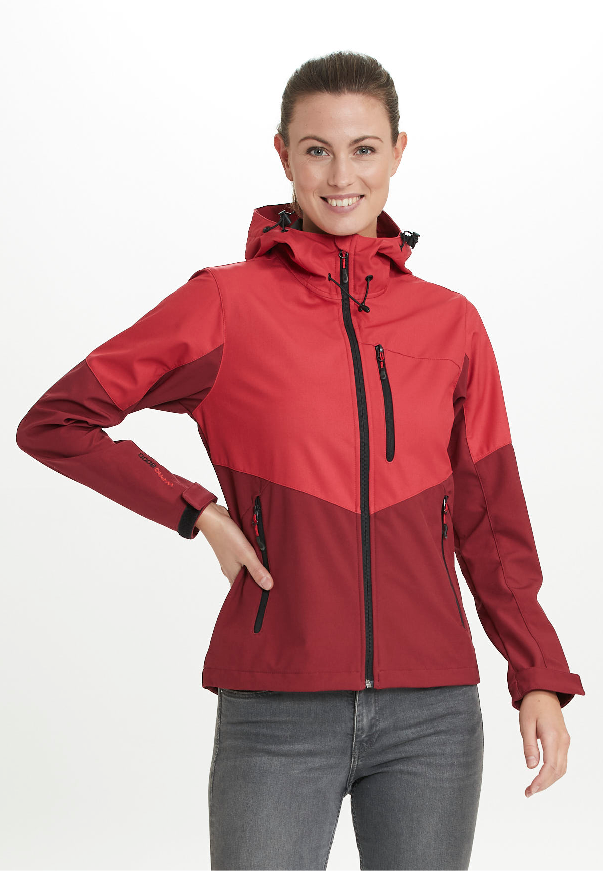 W211135/4223 WHISTLER ROSEA W SOFTSHELL JACKET W-PRO 8000 - Damska Kurtka Softshell