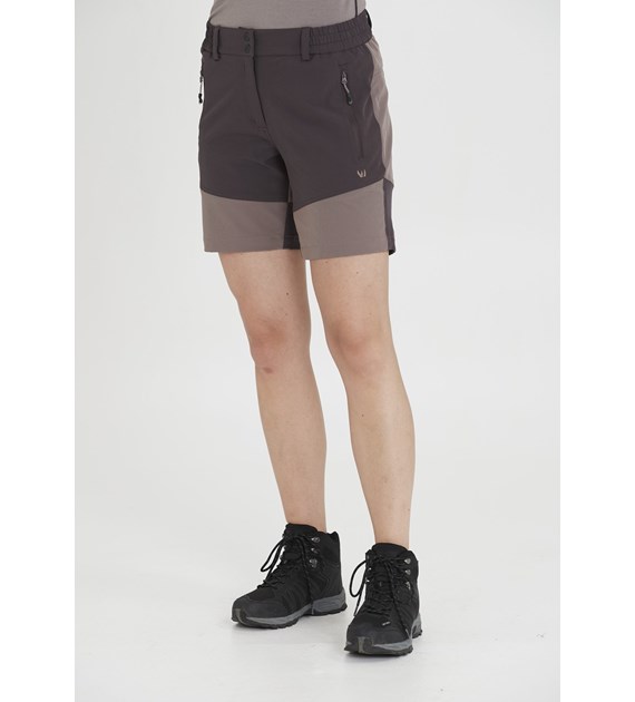 W201170/1098 WHISTLER LALA W OUTDOOR STRETCH SHORTS - Damskie Spodenki Trekkingowe