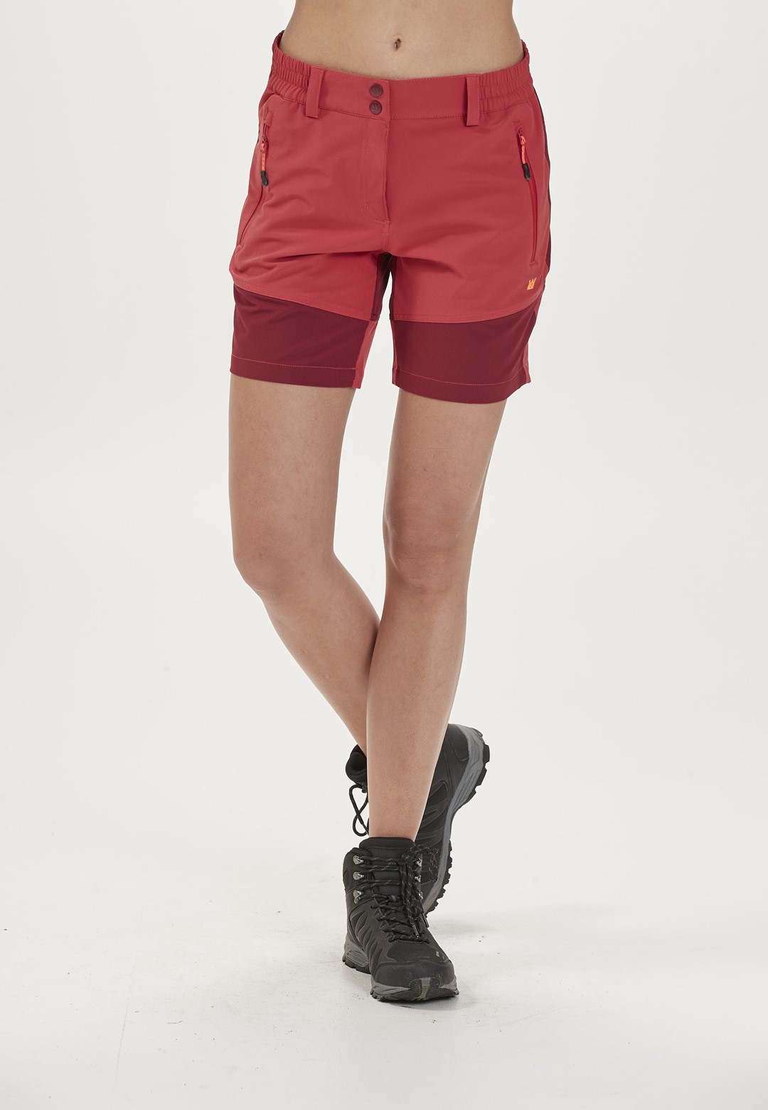 W201170/4223 WHISTLER LALA W OUTDOOR STRETCH SHORTS - Damskie Spodenki Trekkingowe