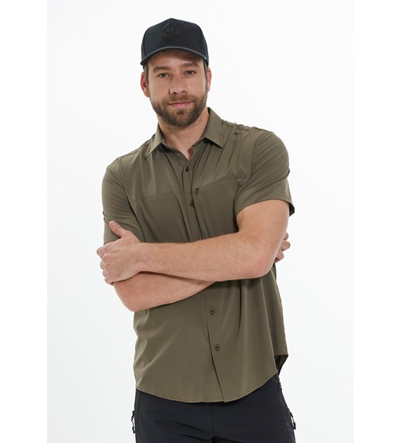 W211146/5056 WHISTLER JEROMY M FUNCTIONAL SHIRT - Męska Koszula