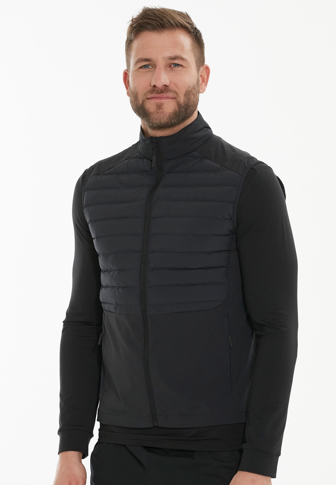 E223490/1001 ENDURANCE BENST M HYBRID VEST-PRIMALOFT - Męska Kamizelka