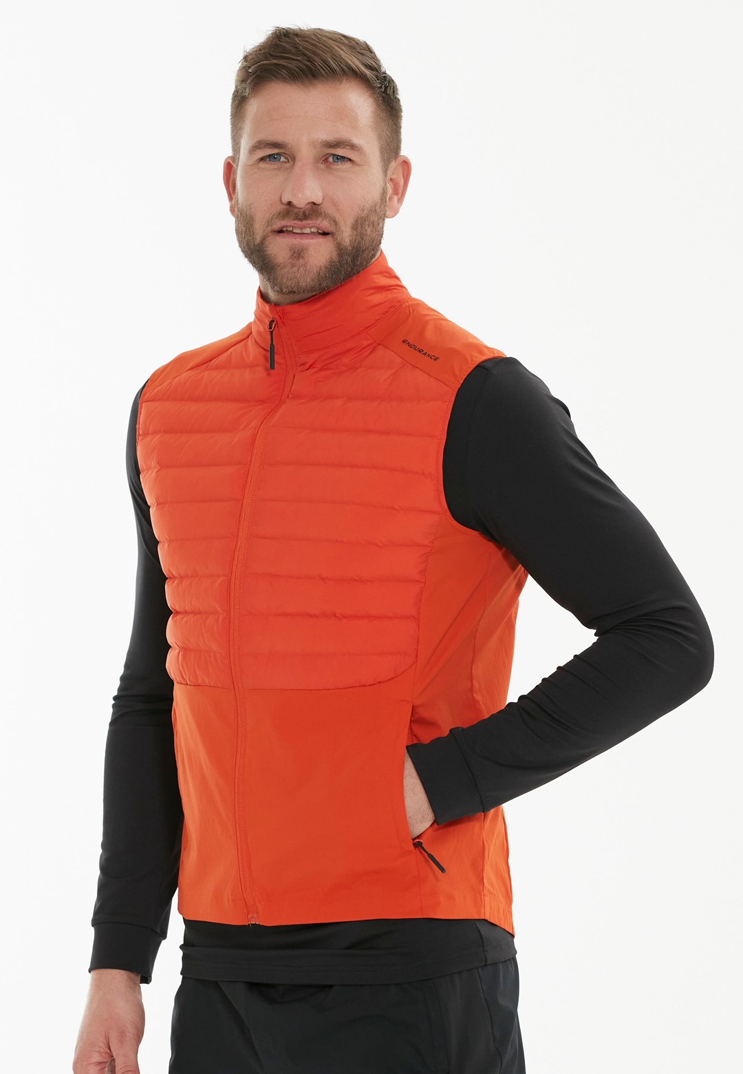 E223490/5013 ENDURANCE BENST M HYBRID VEST-PRIMALOFT - Męska Kamizelka