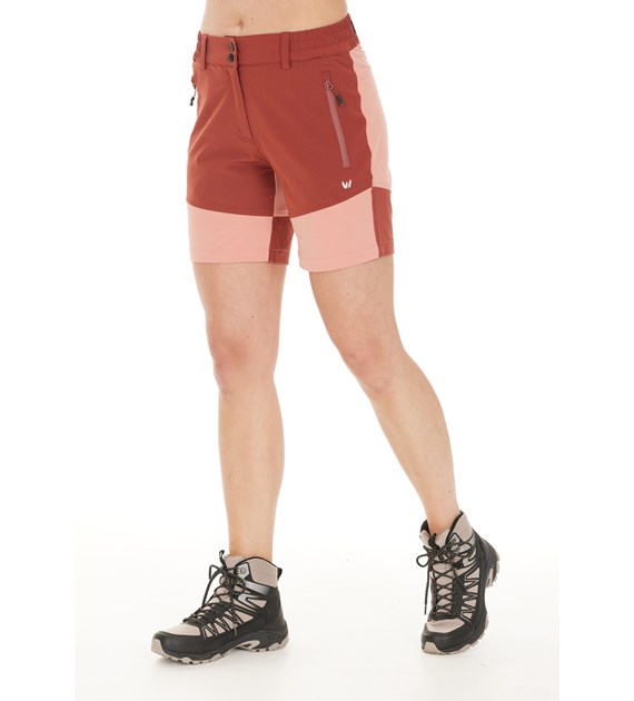 W201170/5112 WHISTLER LALA W OUTDOOR STRETCH SHORTS - Damskie Spodenki Trekkingowe