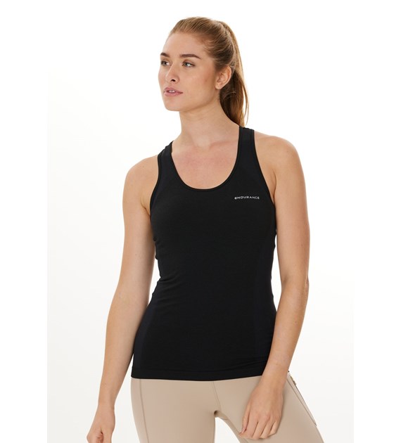 E231451/1011 ENDURANCE HALEN W SEAMLESS TOP - Damski Top