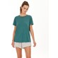 EA201291/3160 Mallard Green ATHLECIA LIZZY W SLUB S/S TEE - Damska Koszulka