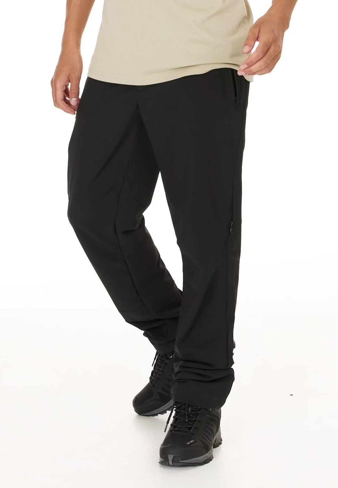 W231160/1001 WHISTLER SALDON M OUTDOOR PANT - Męskie Spodnie Turystyczne