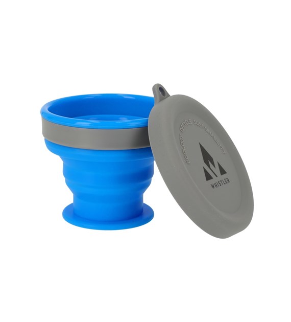 W232576/2003 WHISTLER FOLDABLE SILICONE CUP 200 ML - Kubek Turystyczny