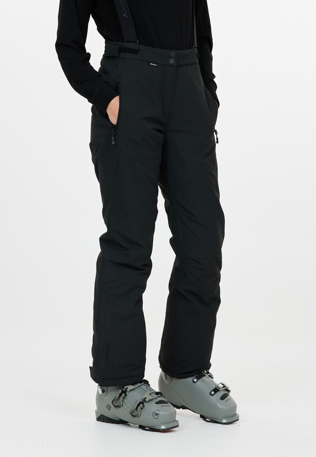 W233188/1001 WHISTLER DRIZZLE W SKI PANT W-PRO 10000 - Damskie spodnie narciarskie