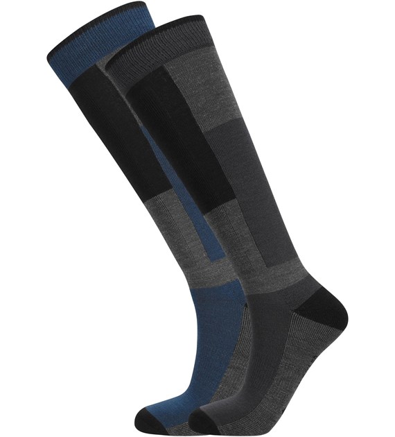 W153307/2020 WHISTLER CORSICANA 2-PACK SKI SOCK - Skarpety Narciarskie (2-pak)